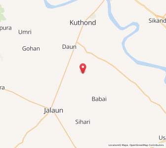 Map of Gadhela, Uttar Pradesh