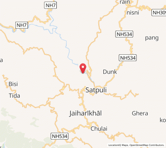 Map of Gadhgaon, Uttarakhand