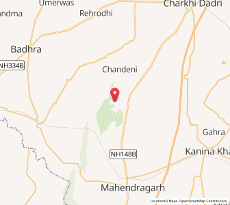 Map of Gadhi, Haryana