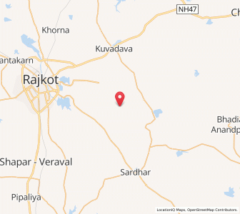 Map of Gadhka, Gujarat