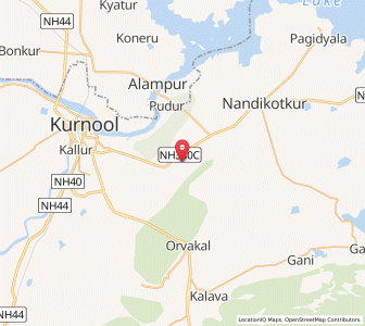 Map of Gadidemadugu, Andhra Pradesh