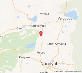 Map of Gadigarevula, Andhra Pradesh