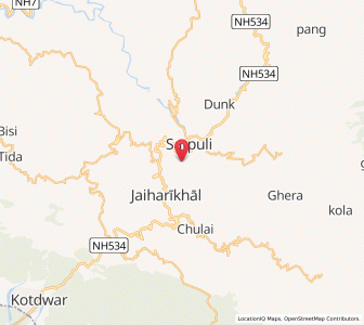 Map of Gadkot, Uttarakhand