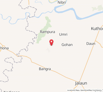 Map of Gadrahi, Uttar Pradesh