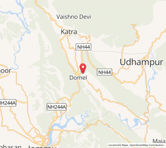 Map of Gagahpur, Kashmir