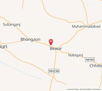 Map of Gagarpur, Uttar Pradesh