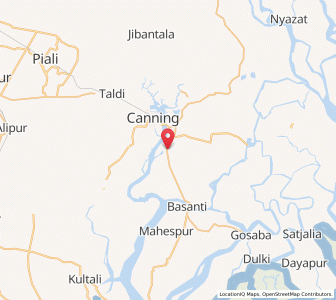 Map of Gagramari, West Bengal