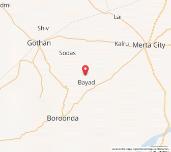 Map of Gagrana, Rajasthan