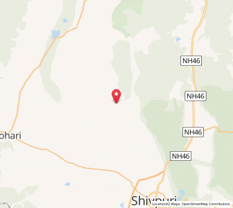 Map of Gahloni, Madhya Pradesh