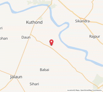 Map of Gahpura, Uttar Pradesh