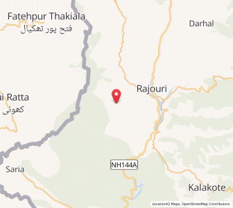 Map of Gai, Kashmir