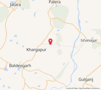 Map of Gaira, Madhya Pradesh