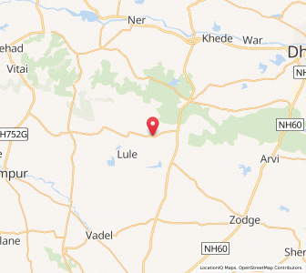 Map of Galna, Maharashtra