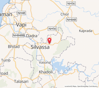 Map of Galonda, Dadra and Nagar Haveli