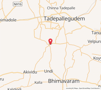 Map of Ganapavaram, Andhra Pradesh
