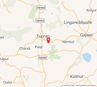 Map of Ganapuram, Andhra Pradesh