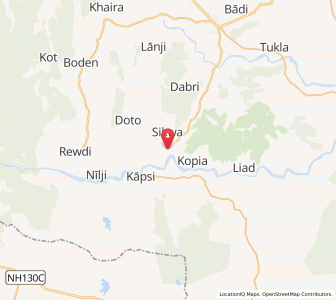 Map of Gandabahali, Chhattisgarh