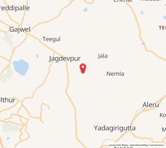 Map of Gandamarla, Andhra Pradesh
