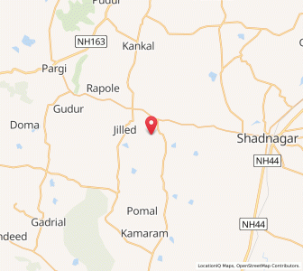 Map of Ganganguda, Andhra Pradesh