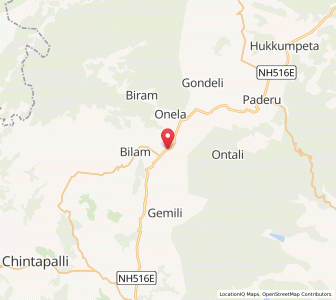 Map of Gangarajumadugula, Andhra Pradesh