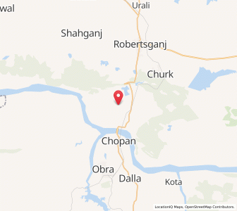Map of Gangati, Madhya Pradesh