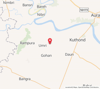 Map of Gangdaspura, Uttar Pradesh