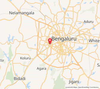 Map of Gangenahalli, Karnataka