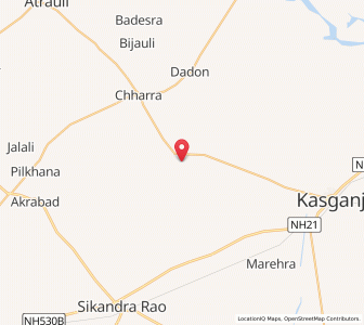 Map of Gangiri, Uttar Pradesh