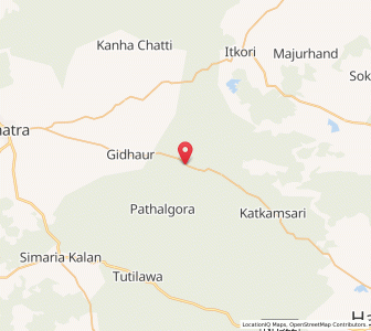 Map of Gangpur, Jharkhand