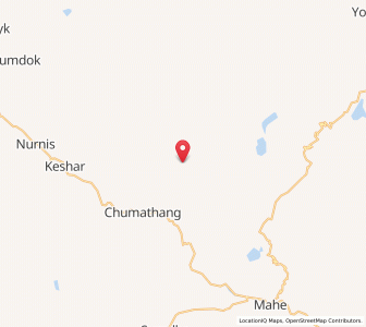 Map of Gangra, Kashmir