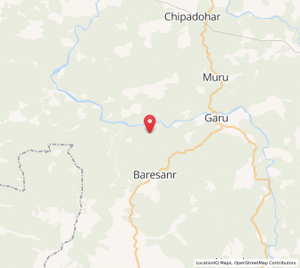 Map of Gangtar, Chhattisgarh