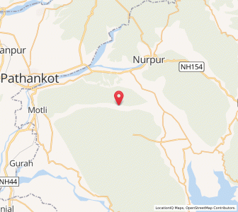 Map of Gangtha, Himachal Pradesh