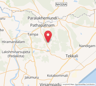 Map of Ganguvada, Andhra Pradesh