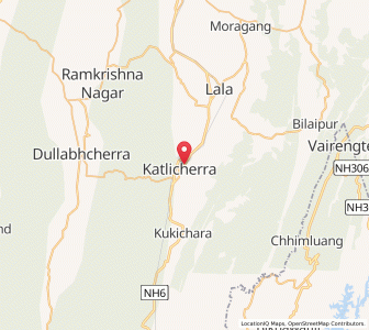 Map of Ganjakhauri, Assam