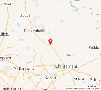 Map of Ganjigunti, Karnataka