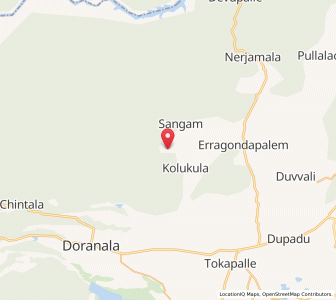 Map of Ganjivaripalle, Andhra Pradesh