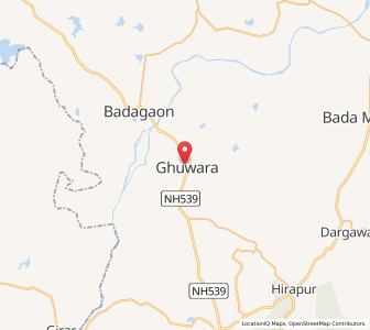 Map of Ganjpura, Madhya Pradesh
