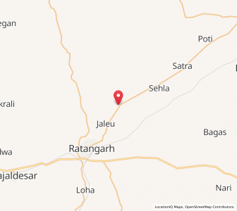 Map of Gaorisar, Rajasthan