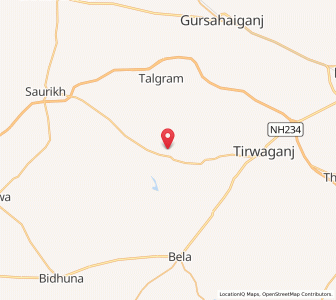 Map of Gapchariapur, Uttar Pradesh