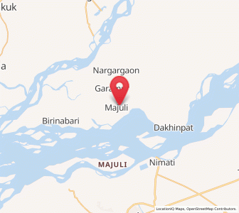 Map of Garamur, Assam