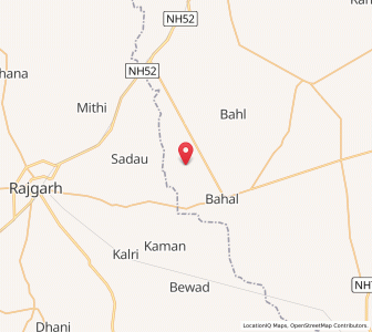 Map of Garawa, Haryana