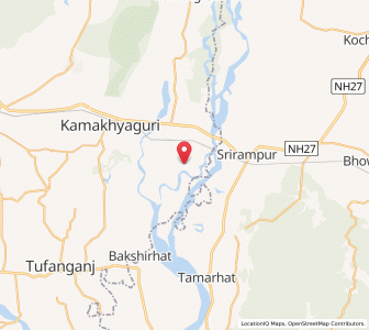 Map of Gardanga, West Bengal