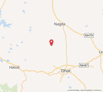 Map of Gardawad, Madhya Pradesh