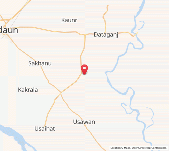 Map of Gargat Nagla, Uttar Pradesh