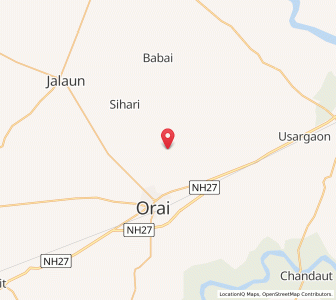 Map of Garha Khurd, Uttar Pradesh