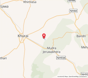 Map of Garhaula, Madhya Pradesh