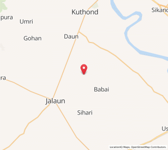 Map of Garhgawan, Uttar Pradesh