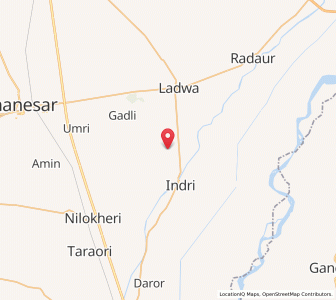Map of Garhi Jatan, Haryana