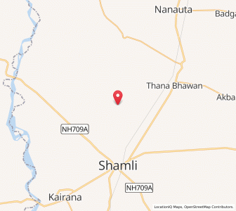 Map of Garhi Pukhta, Uttar Pradesh