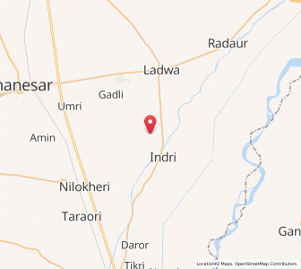 Map of Garhi Sadan, Haryana